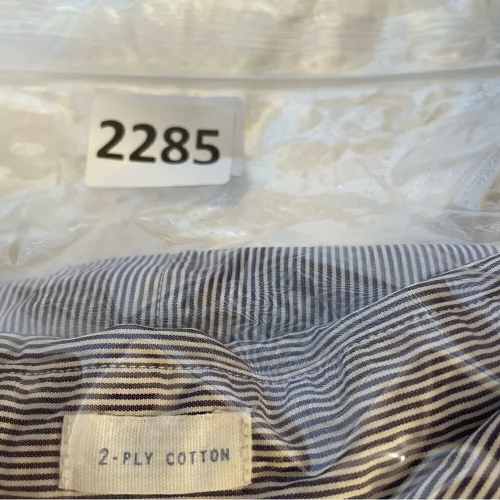 J. Crew Shirt Mens XL Striped Preppy‎ Casual Button Front